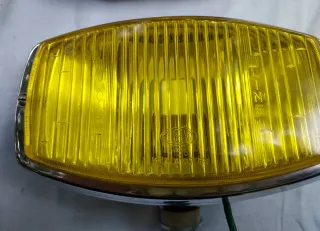 Coppia Fari Supplementari Gialli con Copri Fari