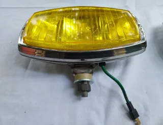 Coppia Fari Supplementari Gialli con Copri Fari