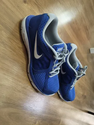 Tenis Nike Hombre Azul y Gris