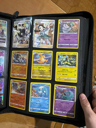 Álbum de cartas Pokémon