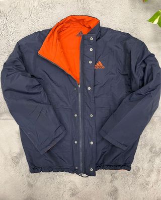 Bomber Adidas Vintage Blu/Arancio
