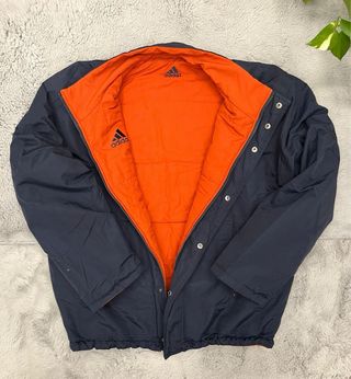 Bomber Adidas Vintage Blu/Arancio