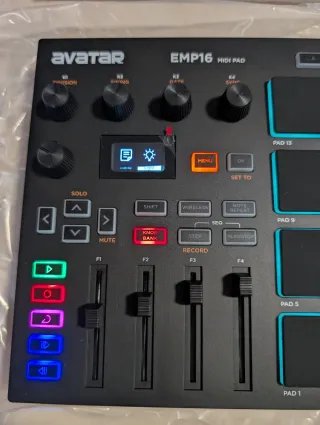 AVATAR EMP16 Controlador MIDI Pad