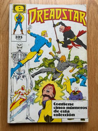 Comic Dreadstar Incluye los números 6 a 10