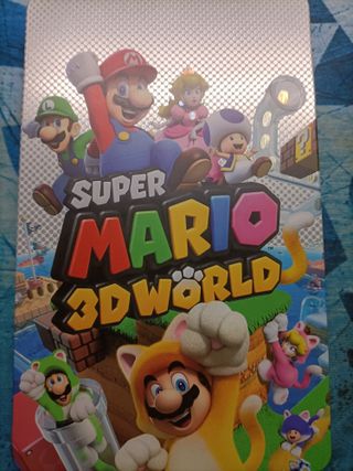 Super Mario 3D World Caja Metálica Steelbook