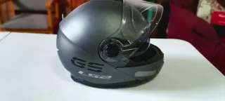 Casco Modular LS2 Strobe Gris con pinlock talla L