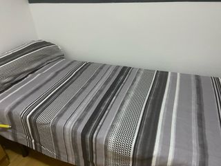 Funda nórdica gris y blanca