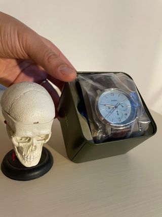 Reloj Fossil Neutra Cronógrafo Marrón/Plata