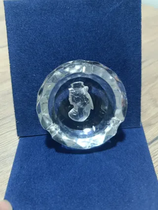 Piccolo posacenere in cristallo