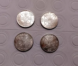 Monedas 100 Pesetas Franco Plata 1966