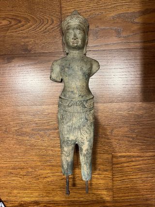 Figura Bronce Camboyana