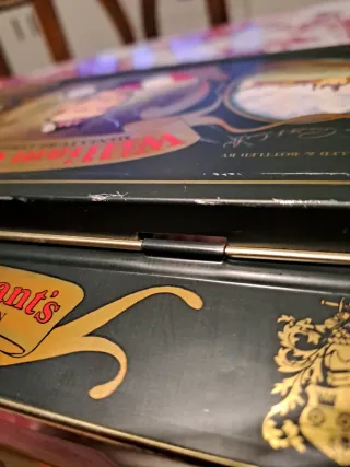 Scatola Latta Vintage William Grant's Miniature Co