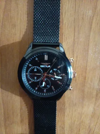 Orologio Sector 670 nero e oro