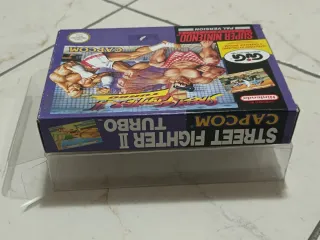 Street Fighter II Turbo SNES PAL Version