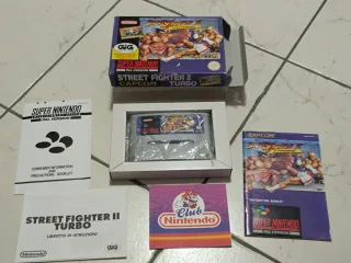 Street Fighter II Turbo SNES PAL Version
