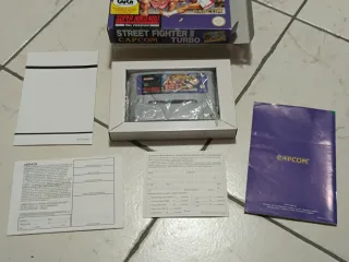 Street Fighter II Turbo SNES PAL Version