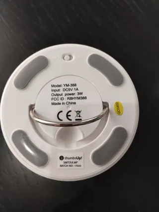 Altavoz Thumbs Up con Lámpara LED