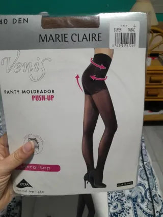 Marie Claire Pantys Control Top Push-Up 40 Den