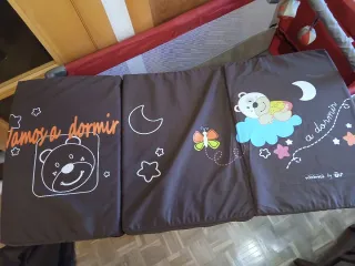 Colchón para cuna de viaje