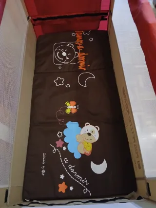 Colchón para cuna de viaje