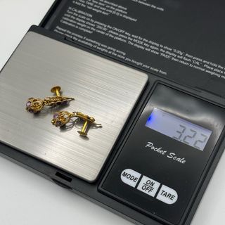 Pendientes oro 22kt