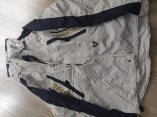 Chaqueta Goodyear Beige y Negra