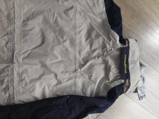 Chaqueta Goodyear Beige y Negra