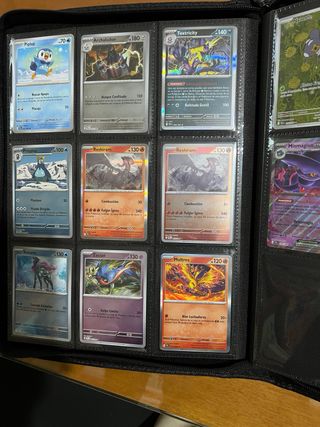 Álbum de cartas Pokémon