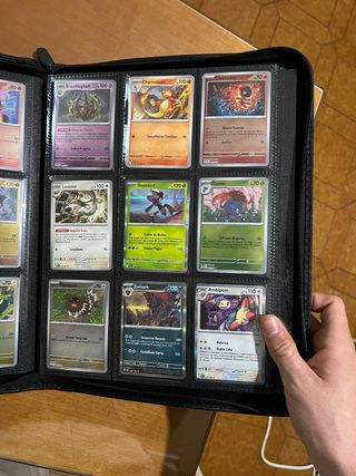 Álbum de cartas Pokémon