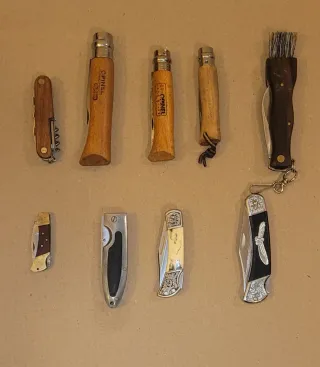 Collezione Opinel e altri coltelli