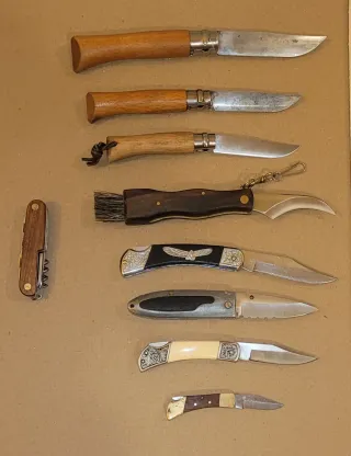 Collezione Opinel e altri coltelli