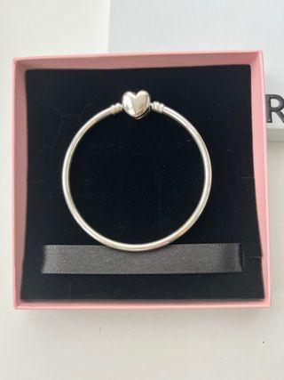 Pulsera Pandora Corazón Plata