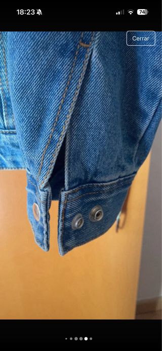 Chaqueta tejana Pull and Bear borreguillo