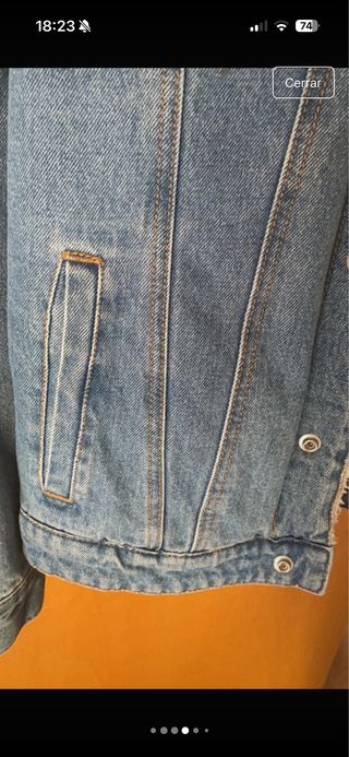 Chaqueta tejana Pull and Bear borreguillo