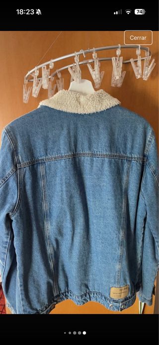 Chaqueta tejana Pull and Bear borreguillo