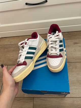 Adidas Forum Low CL Verde/Blanco