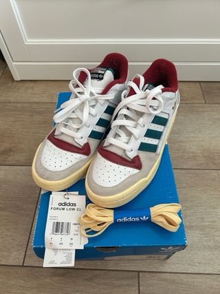 Adidas Forum Low CL Verde/Blanco