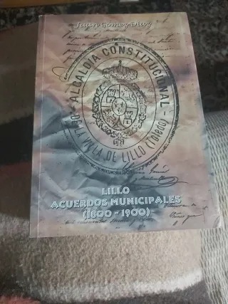 Libro acuerdos municipales del siglo XIX