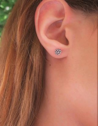 Pendientes de plata.