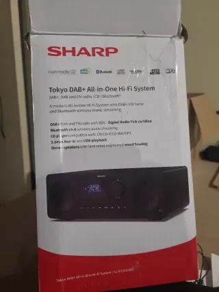 Radio Sharp Tokyo DAB+ Hi-Fi