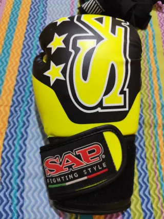 Guantoni SAP Combattimento M + Fasce