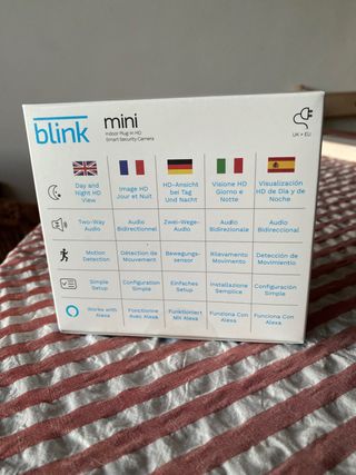 Cámara Blink Mini HD Alexa