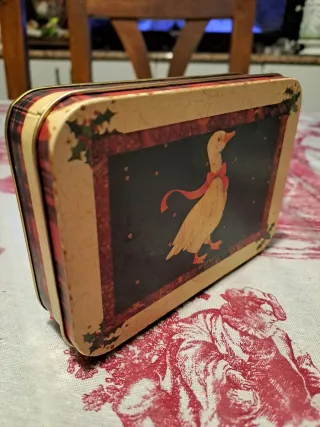 Scatola Latta Vintage England