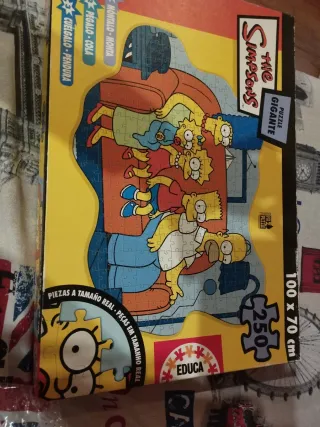 Puzzle Gigante Los Simpsons 250 Piezas