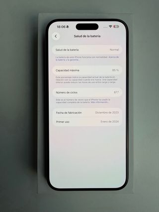 iPhone 15 Pro Max 256GB Negro