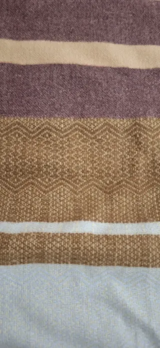 Sciarpa morbida a righe