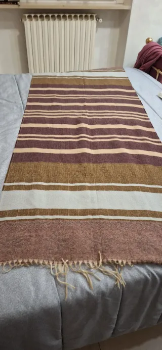 Sciarpa morbida a righe