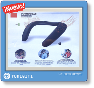Soundgear Altavoz Inalámbrico Negro | TURIWIFI
