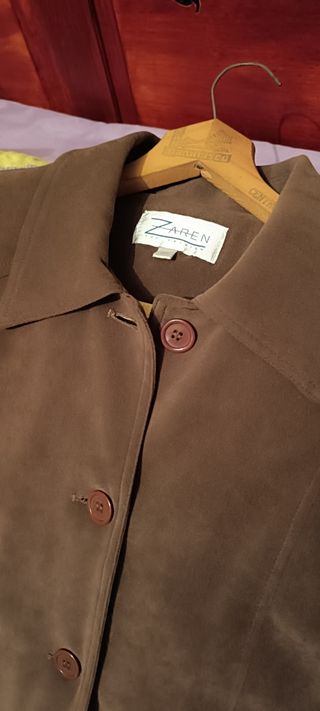 Chaquetón Antelina Marrón