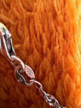 Pulsera de plata con bolitas